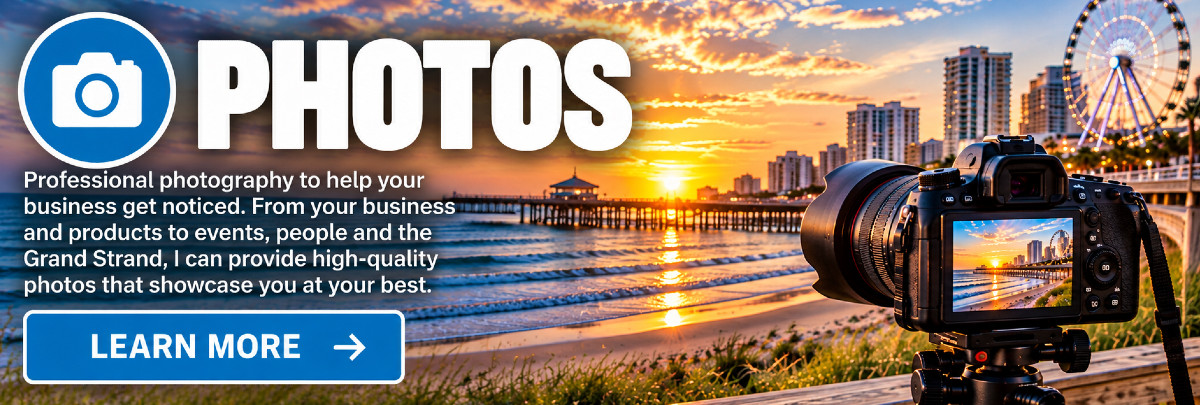 Grand Strand business photography and professional photography services at GrandStrandPhotography.com